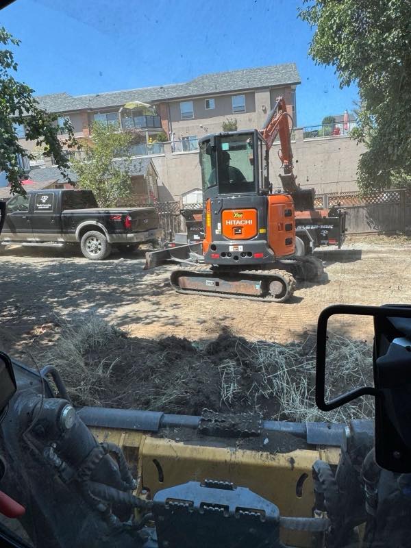 Grading and excavation project by Tonella Contracting on Vancouver Island